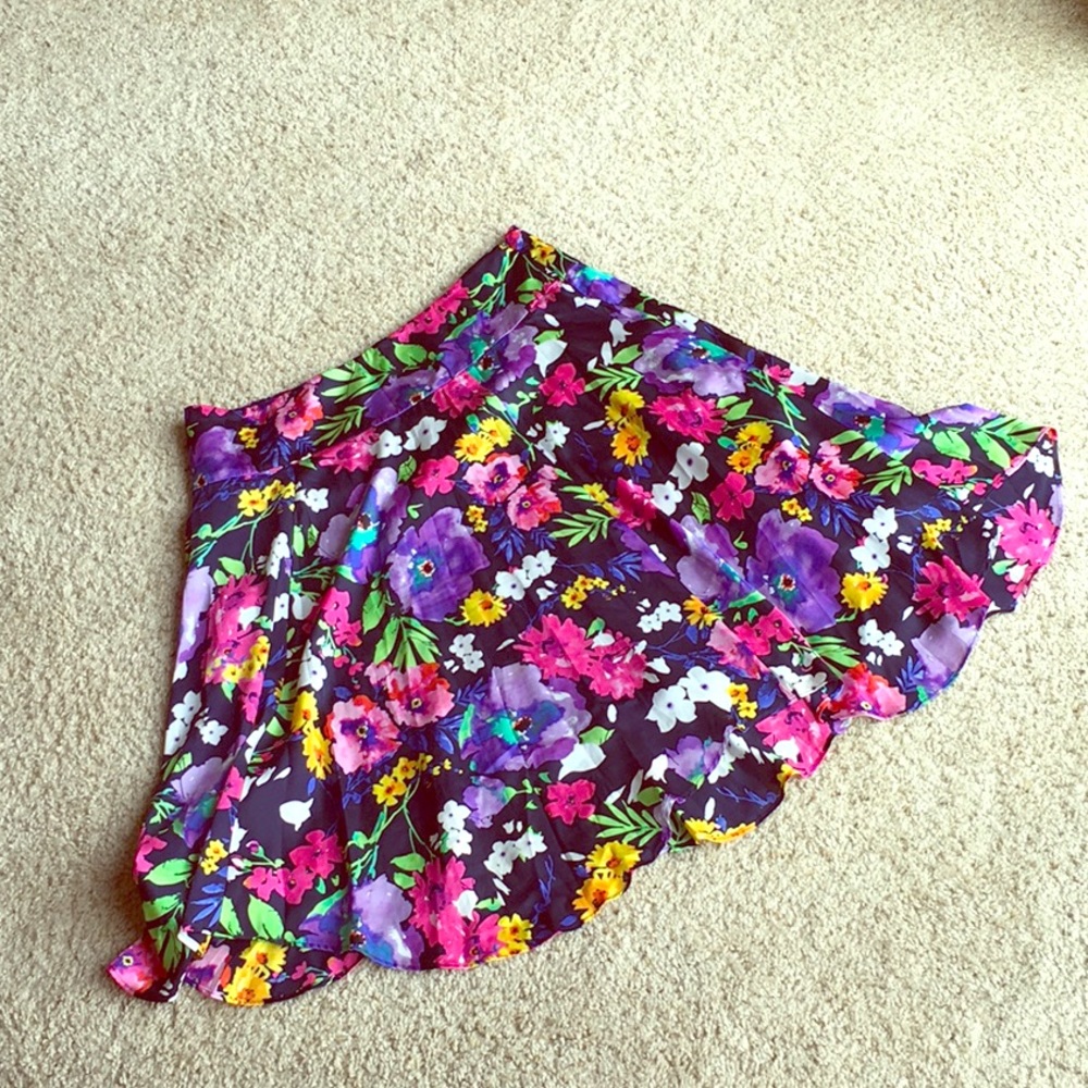 Ralph Lauren Floral Print Skirt